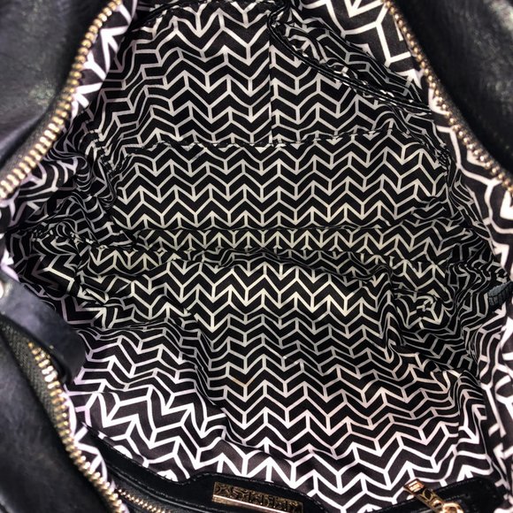 MMS Design Studio Black Gold Detail Shoulder Bag | Excellent Condition - Picture 2 of 5